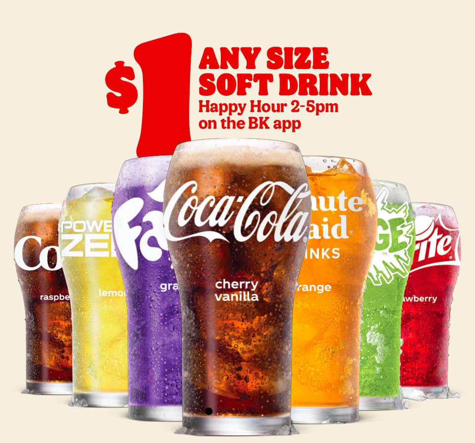 Burger King Cold Drinks