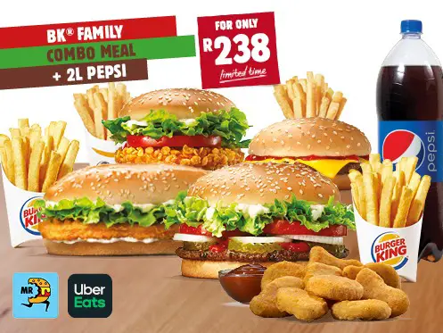 Burger king Chicken Burgers Menu