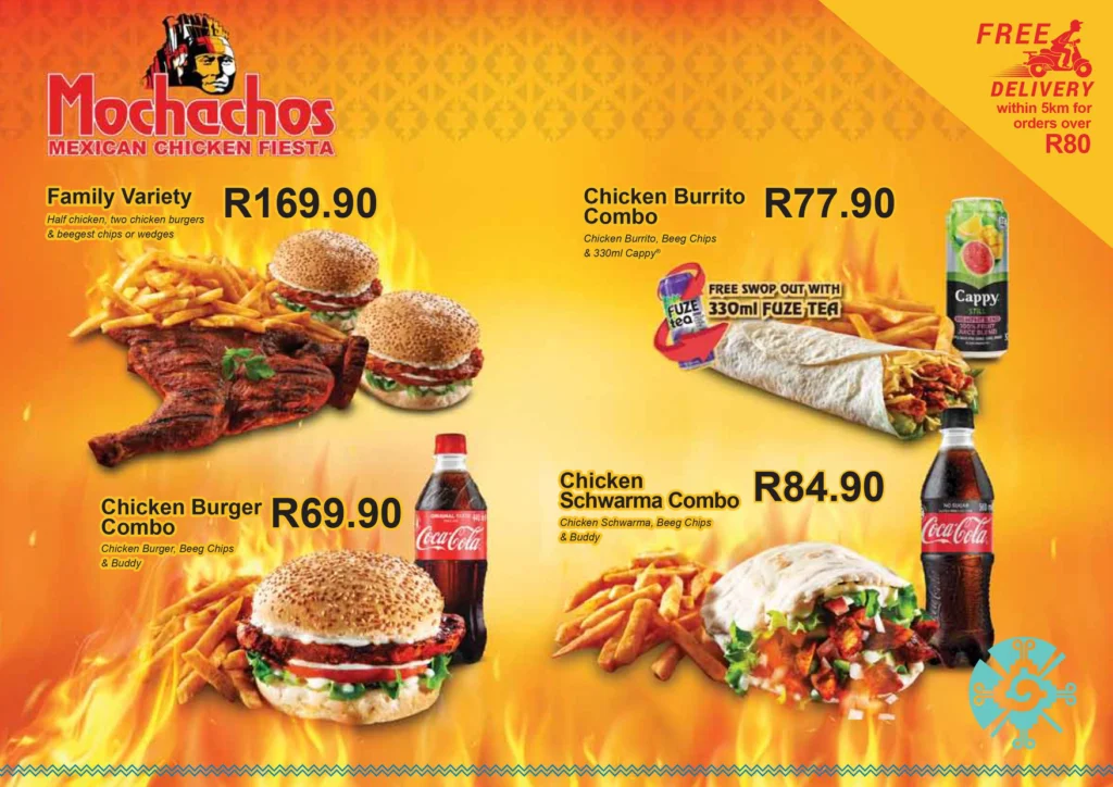 Mochachos Menu Burgers