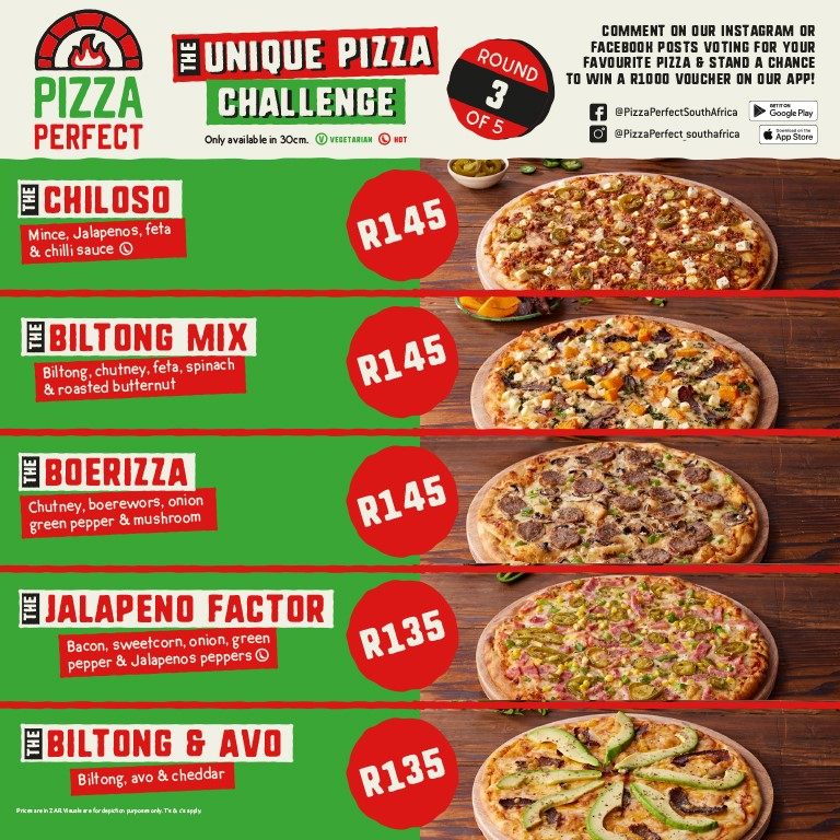 Pizza Perfect Menu Specials