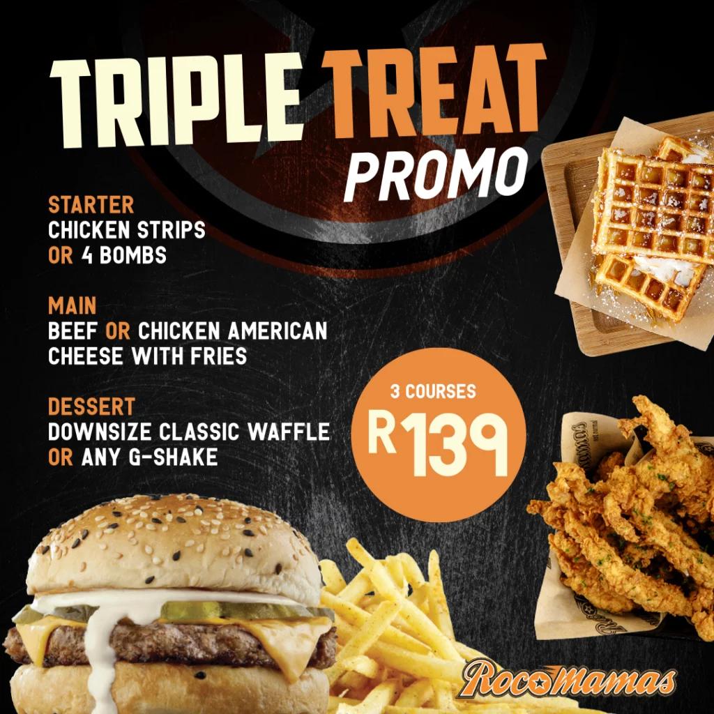 Rocomamas Halaal Menu