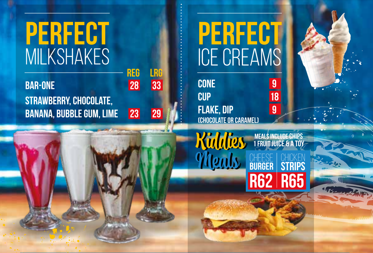 Burger Perfect Menu South Africa Desserts