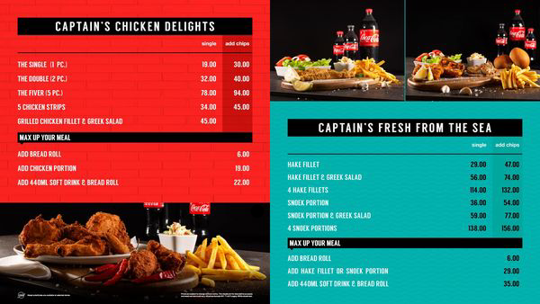 Captain’S Chicken Delights