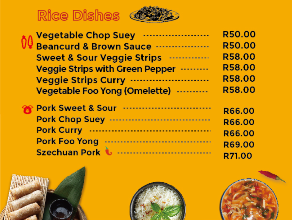 Kung Fu Kitchen Menu Prices 2024: SA's Latest Update