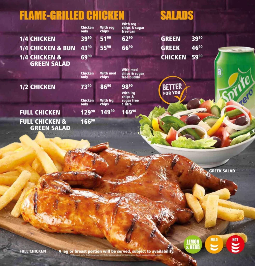 Steers Menu Specials