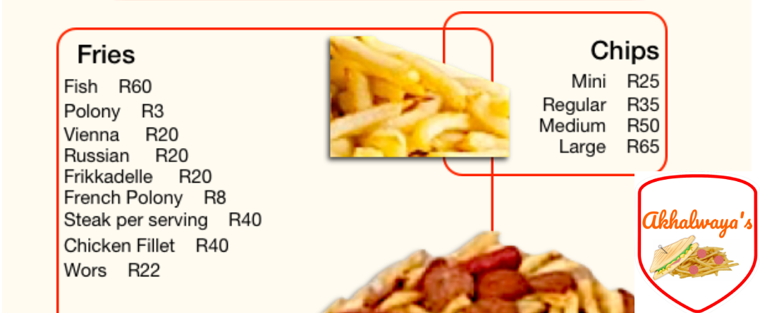 Akhalwaya’s Robertsham Menu Chips