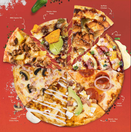 Grubhouse Pizza Menu 