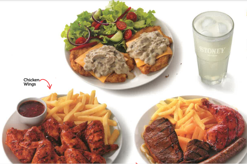 Wimpy Grills Menu