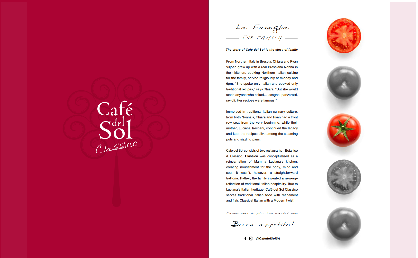 Cafe Del Sol Menu South Africa