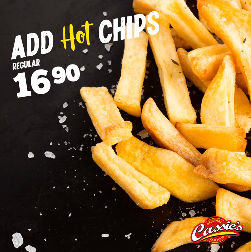 Cassie’s Hot Chips Menu