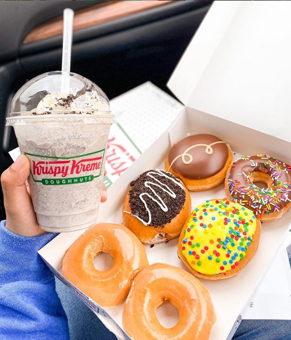 Krispy Kreme Coffee Menu