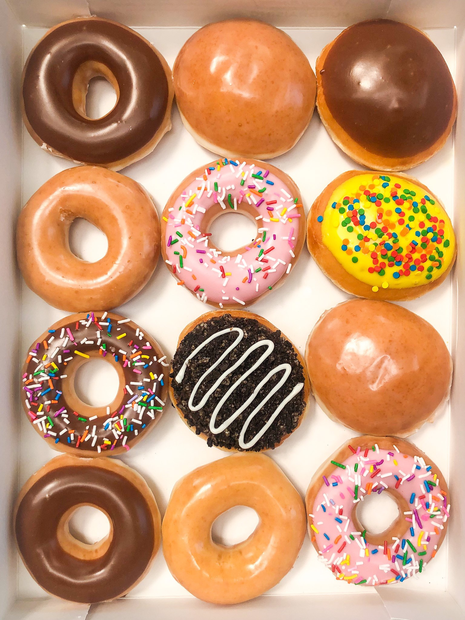 Krispy Kreme Minis Menu