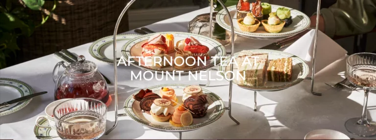 Mount Nelson High Tea Menu South Africa