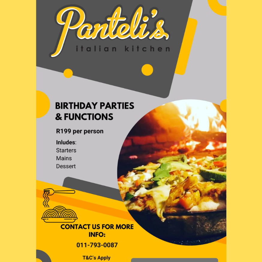 Pantellis Menu South Africa